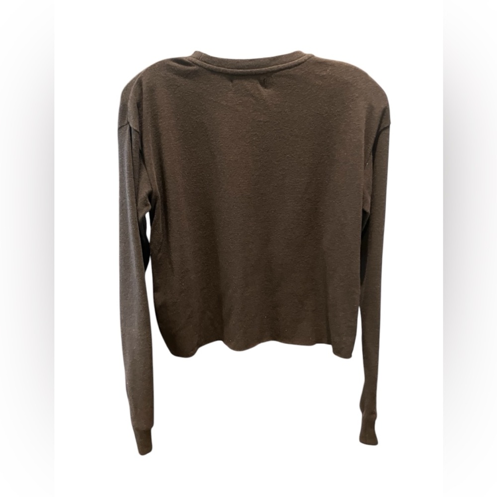 NWT Spiritual Gangster Trust The Universe Stitch Crop Long Sleeve Top Size XS - Picture 2 of 10